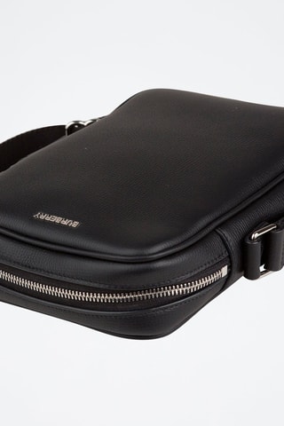 Sac bandoulière en cuir Paddy V Lgl - Noir