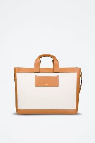 Cabas en cuir Ormond - Marron