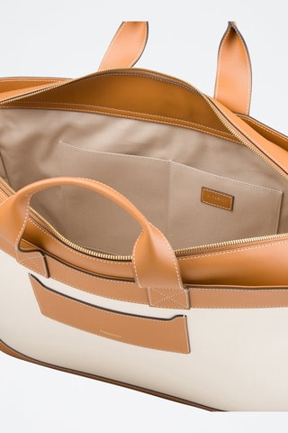 Cabas en cuir Ormond - Marron