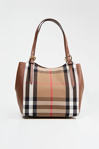 Cabas en cuir Ll Sm Canterby - Camel