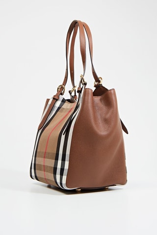 Cabas en cuir Ll Sm Canterby - Camel