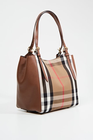 Cabas en cuir Ll Sm Canterby - Camel