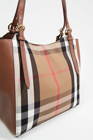 Cabas en cuir Ll Sm Canterby - Camel