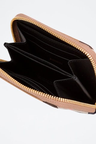 Portefeuille en cuir Ls Mn Zip Around Mx Gbh - Bleu foncé
