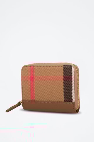 Portefeuille en cuir Ls Mn Zip Around Mx Gbh - Marron