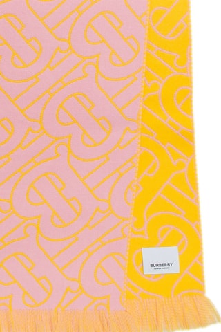 Écharpe en laine Mon Jqd - Rose et jaune