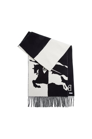 Écharpe en laine et cachemire Ekd Cashmere - Noir