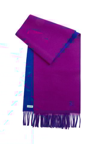 Écharpe en cachemire Knight Solid  - Violet