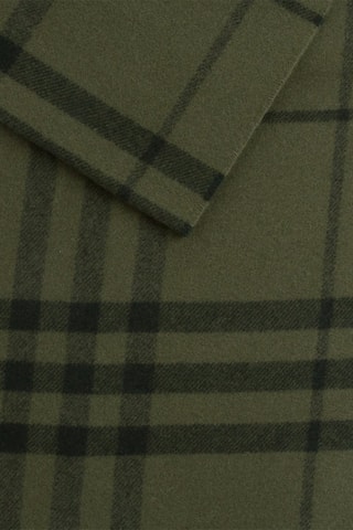 Écharpe en laine Giant Check - Kaki