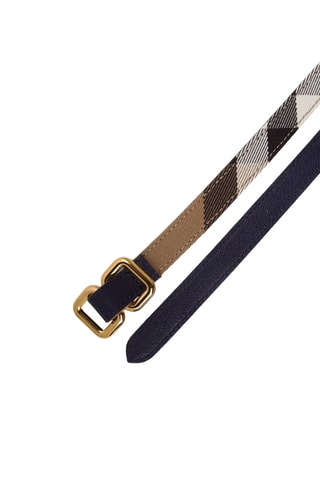 Ceinture réversible Lb Ww Reversible Mx Gbh - Bleu marine