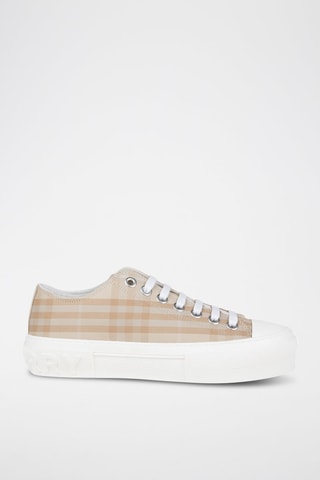 Baskets Jack Check - Beige
