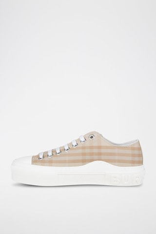 Baskets Jack Check - Beige