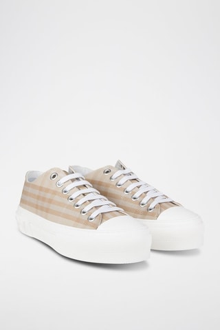 Baskets Jack Check - Beige