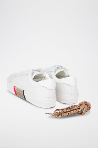 Baskets en cuir Mf Rangleton - Blanc