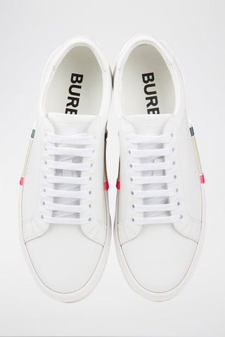 Baskets en cuir Mf Rangleton - Blanc
