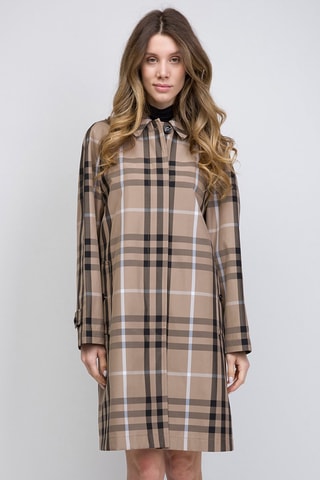 Trench Clarebury Check - Beige