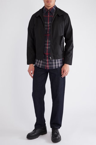 Chemise Claverdon Ss Chk - Gris et bleu nuit
