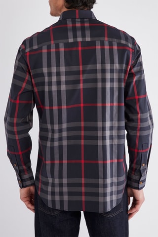 Chemise Claverdon Ls Chk - Gris et bleu nuit