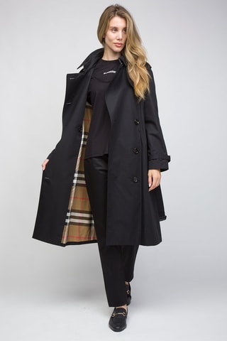 Trench Hillington Long - Noir