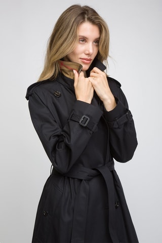 Trench Hillington Long - Noir