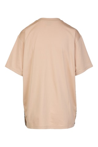 T-shirt Caris Check - Beige