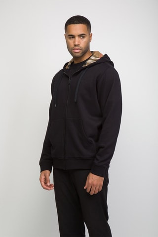 Hoodie Hove Emb - Noir