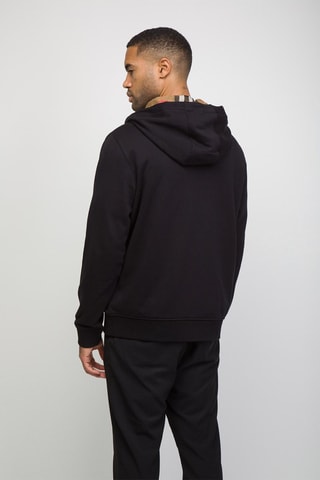 Hoodie Hove Emb - Noir