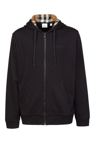 Hoodie Hove Emb - Noir