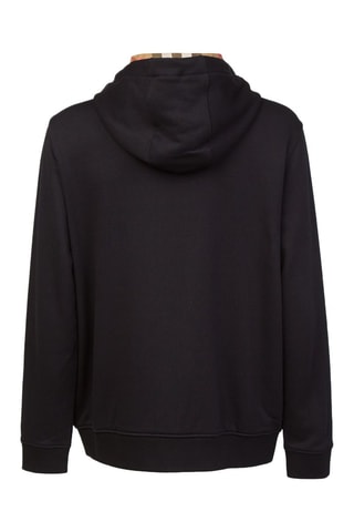 Hoodie Hove Emb - Noir
