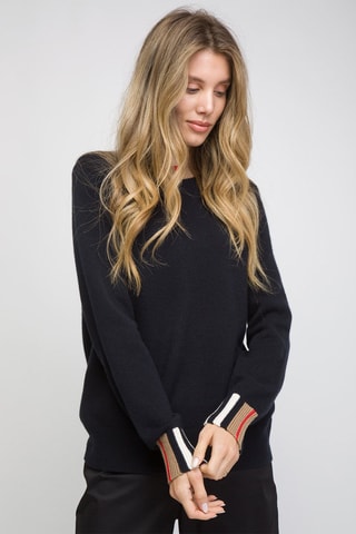 Pull en laine et cachemire Eyre Wc - Noir