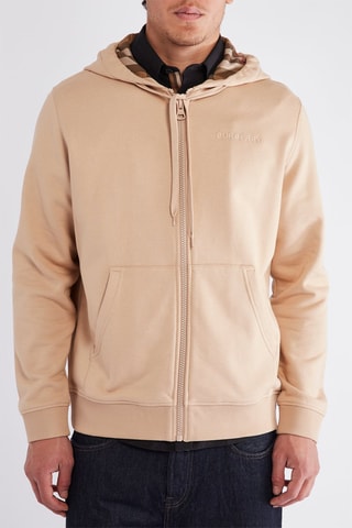 Sweat à capuche Hove Emb - Beige