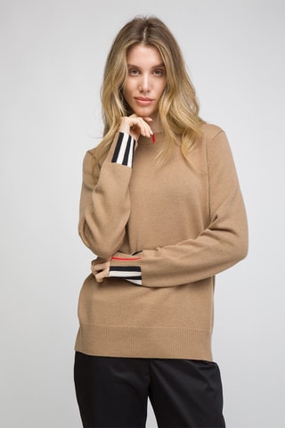 Pull en laine et cachemire Eyre Wc - Beige