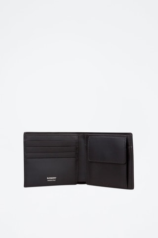 Portefeuille en cuir Ms Lg Zig Lgl - Noir