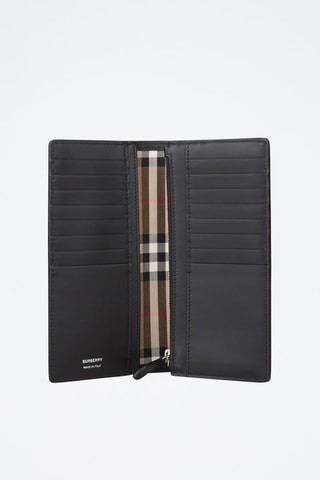 Portefeuille en cuir Cavendish - Noir