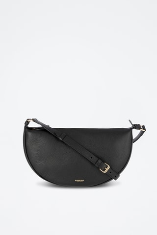 Sac porté-épaule en cuir Sting - Noir