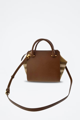 Sac à main Banwell en cuir - Marron