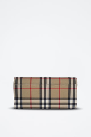Portefeuille en cuir Halton - Beige