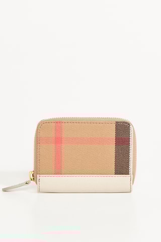 Porte-monnaie en cuir LG ZIP - Marron