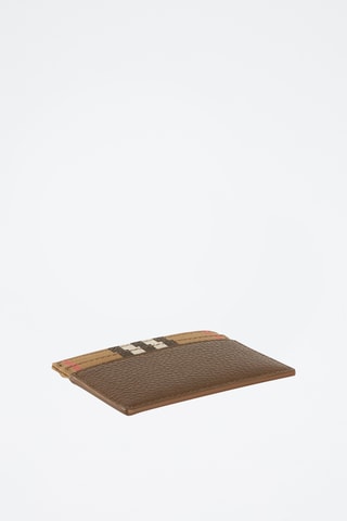 Porte-cartes en cuir Sandon - Marron