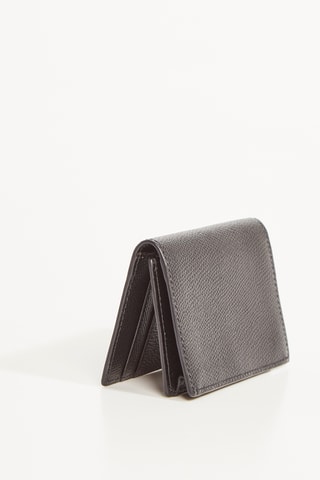 Portefeuille en cuir Flint - Marron
