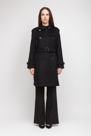 Manteau en laine Lakehurst - Noir