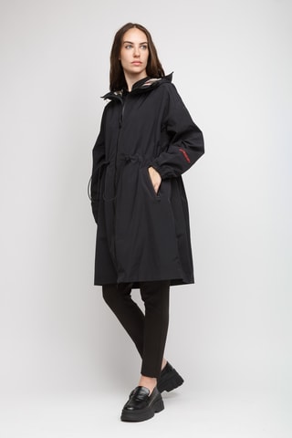 Parka à capuche Birley - Noir