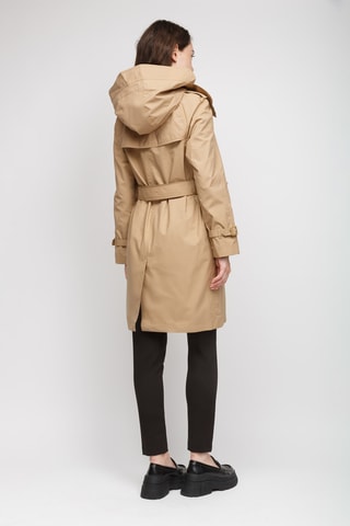 Trench à capuche Amberford Belted - Beige