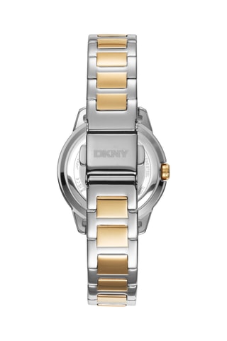 Montre à quartz en acier - Argenté et doré