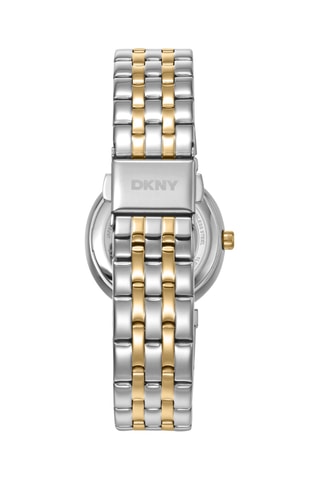 Montre à quartz en acier - Argenté et doré