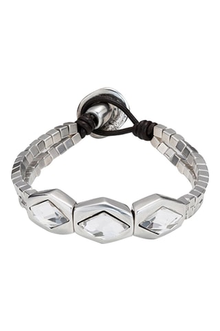 Bracelet double tour - Plaqué argent