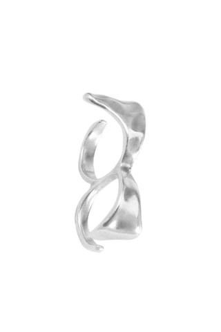Bague double - Plaqué argent