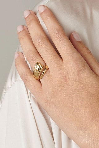 Bague - Plaqué or jaune