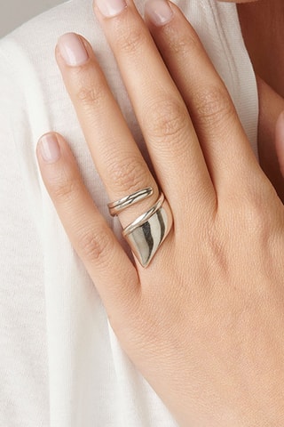 Bague - Plaqué argent