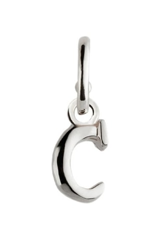 Charm Call me C - Plaqué argent